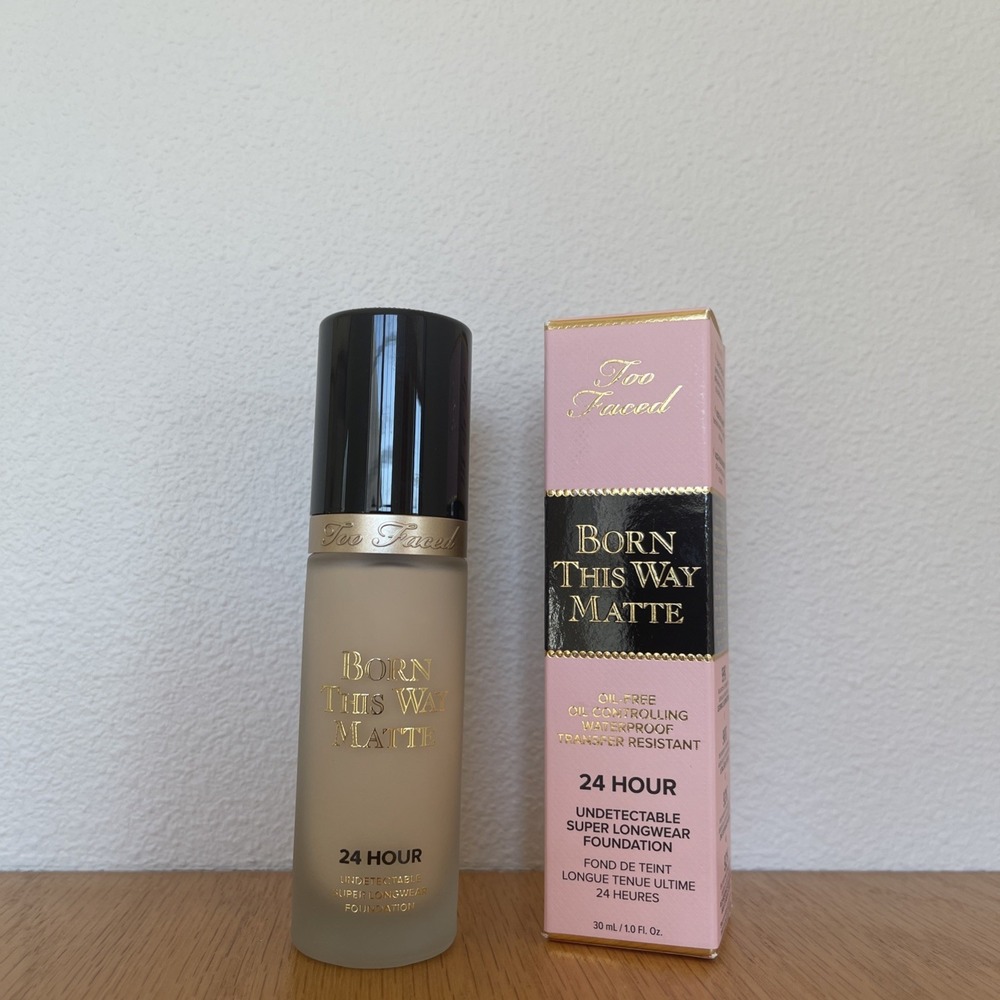 Too Faced Born This Way Matte 24 Hour Longwear Foundation, 1.0 fl oz -CLOUD‎